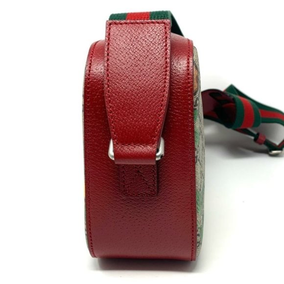 100% Auth Gucci Canvas Camera Crossbody Bag - Picture 5 of 11